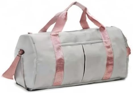 Men and Women's Travel Bag With Shoe Compartment Sports Tote Gym Bag Weekender Overnight Shoulder Bag