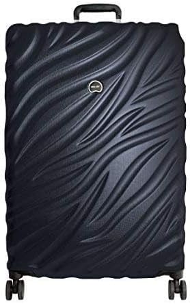 DELSEY PARIS Alexis Durable Luggage Set, Expandable & Lightweight 4-Wheel Spinners, Easy Grip handles for Smooth Journeys, TSA-Lock Incorporated, Men and Women, Navy, 3-Piece Set (21"/25"/29")