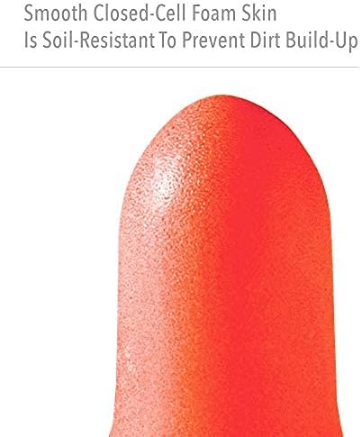 Howard Leight by Honeywell Maximum Disposable Earplugs Box, 200 Pair,Orange