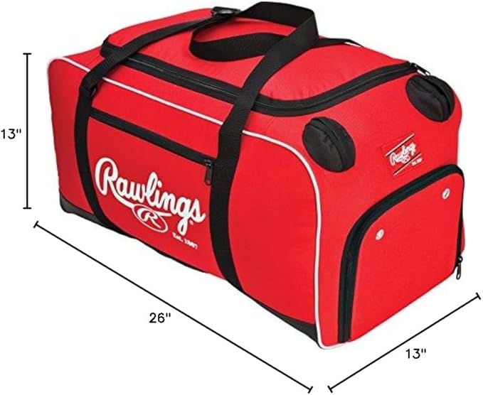 Rawlings | COVERT Duffle Equipment Bag | Baseball/Softball | Multiple Styles