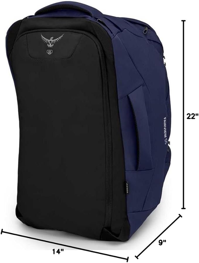 Osprey Fairview 55L Women's Travel Backpack, Winter Night Blue