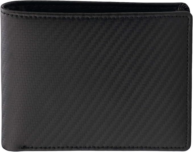Wallet for Men-Genuine Leather RFID Blocking Bifold Stylish Wallet With 2 ID Window
