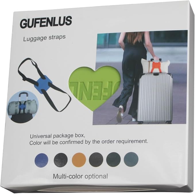 Luggage Straps,Luggage Straps for Suitcases Add a Bag Easy to Travel Belt for Luggage,Bag Bungee for Luggage,Adjustable Size Luggage Belt (Fluorescent Green-2)