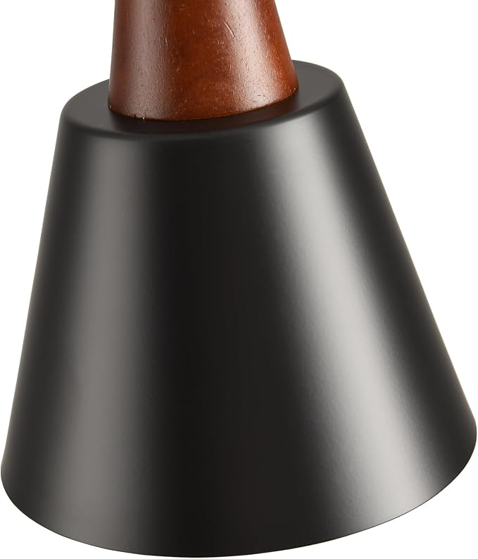 2 Pack Pendant Lights, Black Pendant Lights Kitchen Island,Wood Dome Minimalist Industrial Ceiling Hanging Lights for Kitchen Island, Barn, Dining Room, Living Roo m, Bedroom