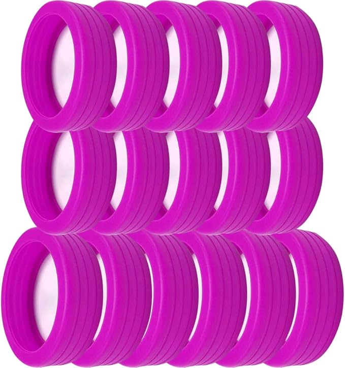 16 Pcs Luggage Wheel Covers Silicone Luggage Wheel Protector Suitcase Wheel Covers for Luggage Wheels Replacement Office Chair Caster (A_PUR)