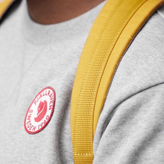 Fjallraven Kanken Weekender Bag, Large Travel Tote and Duffel for Overnight and Everyday Carry, Ochre, One Size