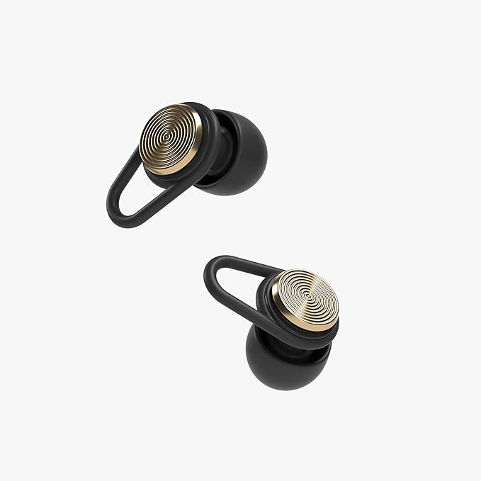 Hears One Ear Plugs for Noise Reduction - Patented Reusable Concert Earplugs, 20dB SNR Sound Reduction, Hypoallergenic for Musicians, Motorcycle and Sleeping with 4 tip Sizes – Solar Bloom
