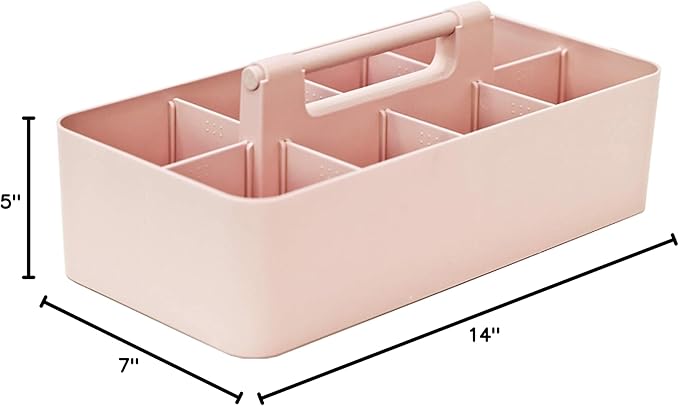 Enjoy Office Desk Storage Organizer 8 compartments Box DIY Box Remote Cosmetic Holder Pen Pencil Stationery Basket -Made In USA