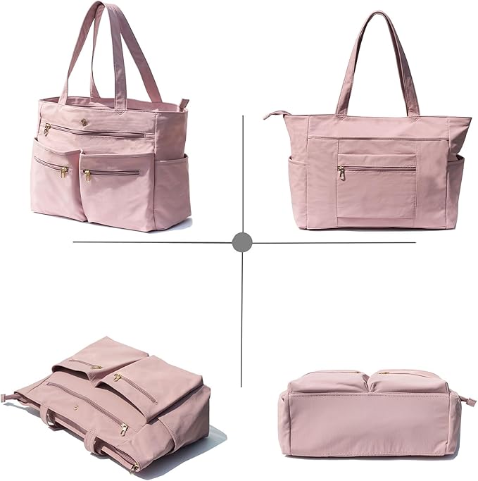 Weekender Bag Carry On Bag Overnight Tote Travel Duffle with 13 Pockets for Travel,Work,Gym,Beach,Teacher,Nurse