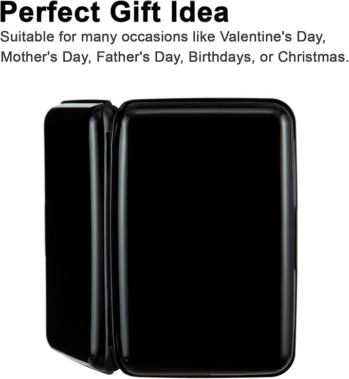 Credit Card Holder Small RFID Blocking Wallet Business Metal Slim Mini Aluminum Hard Case for Women Men