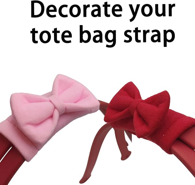 Luggage Handle Wrap 3pcs - Suitcase Identifier Bag Strap Cover with Bow Decoration for Travel Tote, Easy Identification Grips, Markers for Luggage Tags