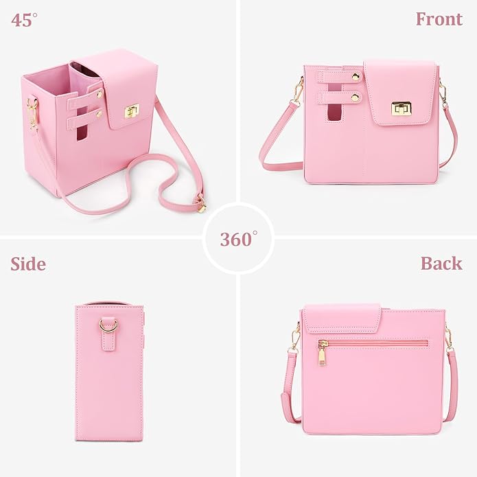 Stanley Purse Cup Holder Bag- Outdoor Portable Crossbody Bag for Stanley Cup Tumbler Purse