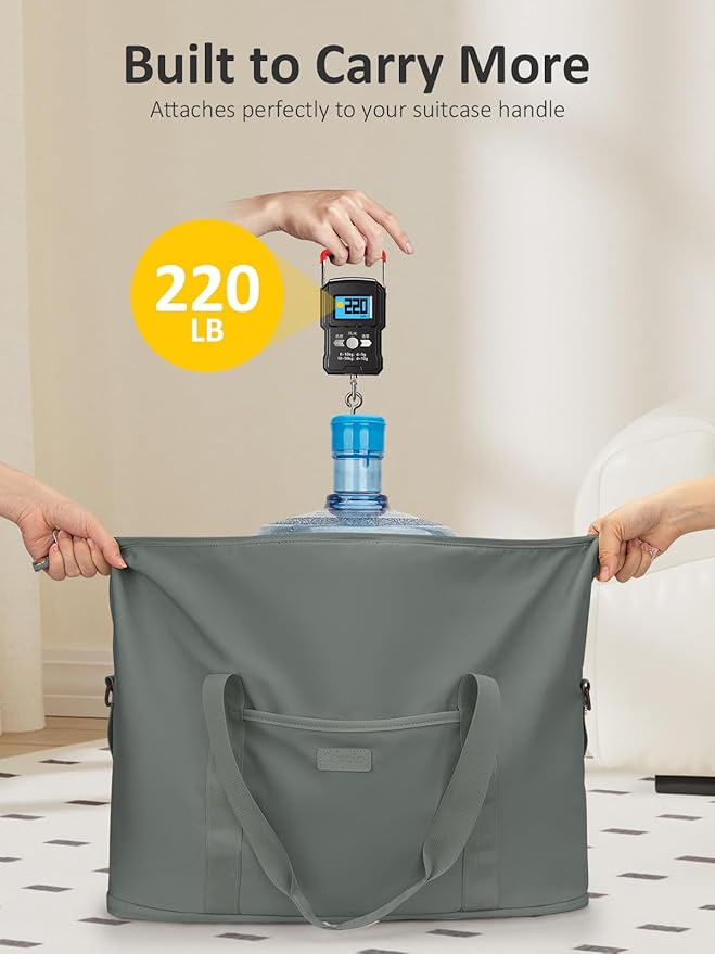Expandable Travel Duffle Bags Weekender Overnight Bags for Women Men Hospital Bag for Women Labor Delivery with Toiletry Bag Waterproof