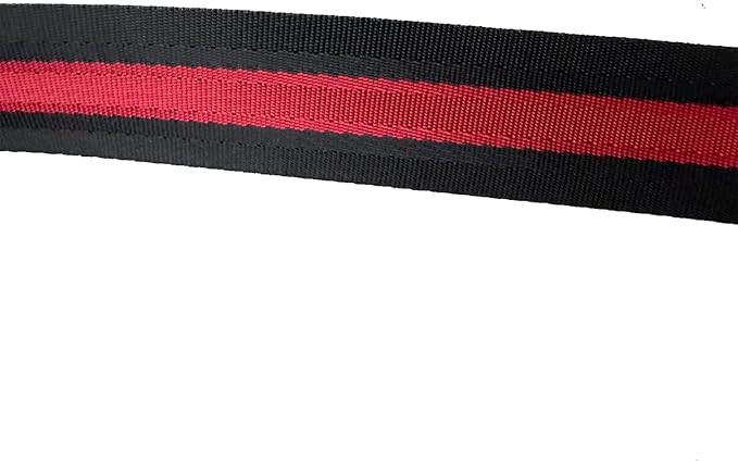 MAGARROW 65" 1.5" Utility Straps with Buckle Adjustable, 4-Pack (RED/Black (4-PCS))