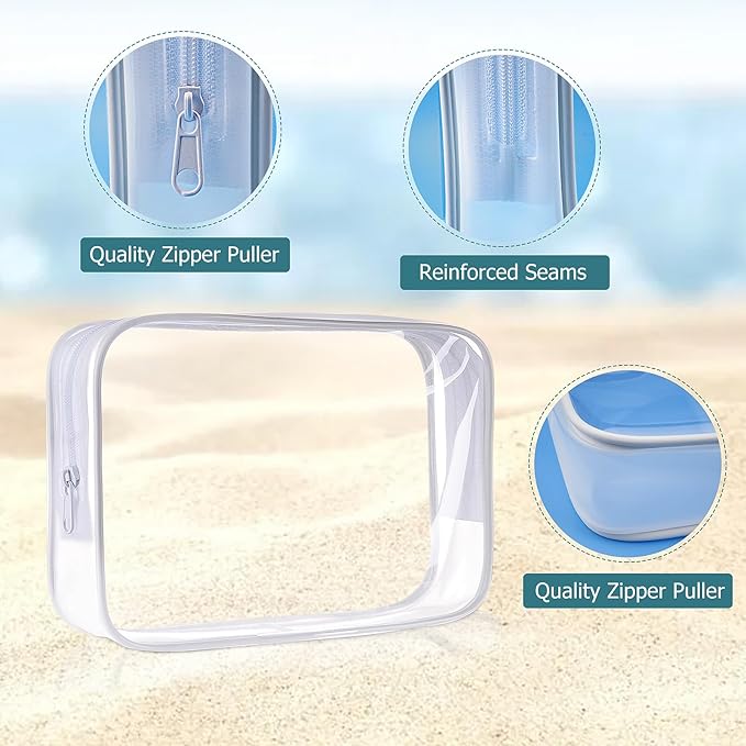 Cosywell Travel Bottles for Toiletries 9PCS Plastic Squeeze Bottles TSA Approved Travel Size Containers Leakproof Plastic Cream Jars Refillable Cream Lotion Travel Essential Toiletries