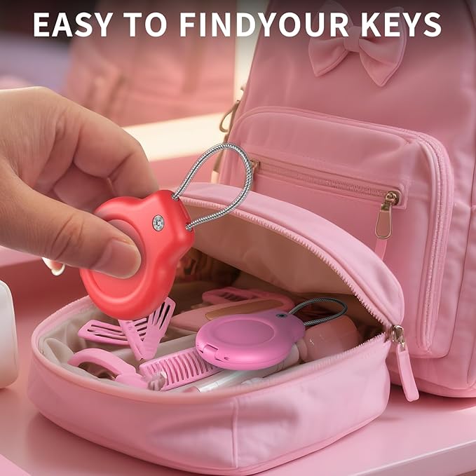 SPGUARD for AirTag Holder Case with Keychain 1st/2nd Air Tags-4 Pack for Apple Air Tag Holder with Wire Cable Lock Key Ring Chain Air Tagholder Accessories for GPS Item Tracker Kids,Keys,Luggage