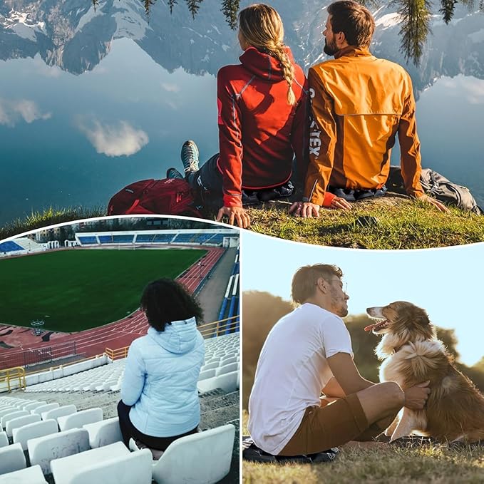 ONTYZZ Inflatable Seat Cushion Lightweight Airplane Seat Cushion Stadium Seat Travel Cushion for Climbing Hiking Office Airplane