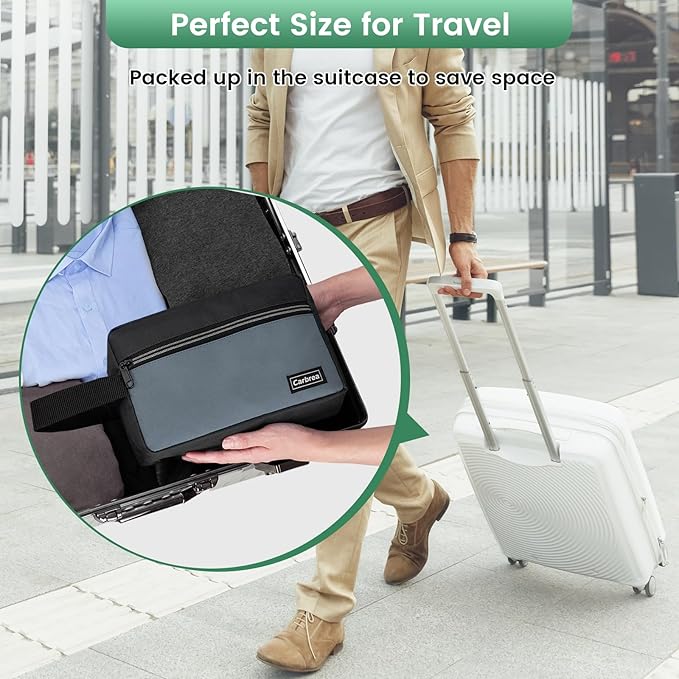 Travel Toiletry Bag - Large Travel Bag for Toiletries, Cosmetics, Accessories, Gifts - Black