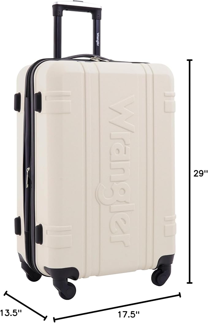 Wrangler 3 Piece Astral Travel Luggage Set, Fog