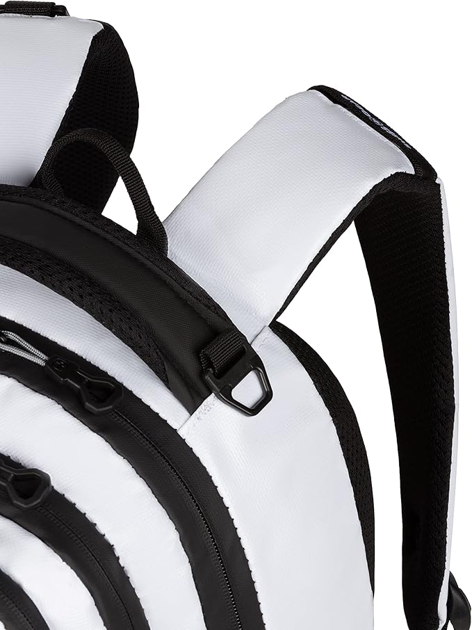 SWISSGEAR Cecil 18-Inch Laptop Backpack Fits 16-Inch Laptop, Travel Daypack with Organizer Pockets, Water Bottle Holders & Padded Straps – White