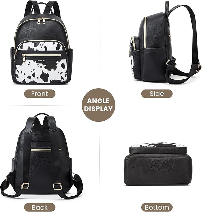 Makes Mini Backpack for Women, Stylish Daypack Purse Handbag Small Casual Daily Travel Bag, Lady Girls Gifts for Work