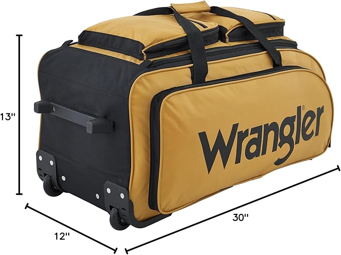 Wrangler Wesley Rolling Duffel Bag