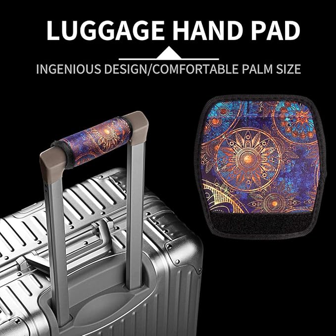 3 Pcs a Set, Comfort Neoprene Handle Wraps/Grip/Identifier for Travel Bag Luggage Suitcase Baby Carriage