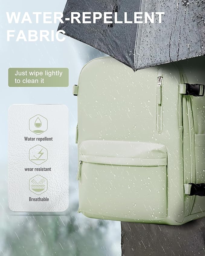 WONHOX Large Travel Backpack Carry on Flight Approved Laptop Work Business Backpack for Women Men Mochila de Viaje
