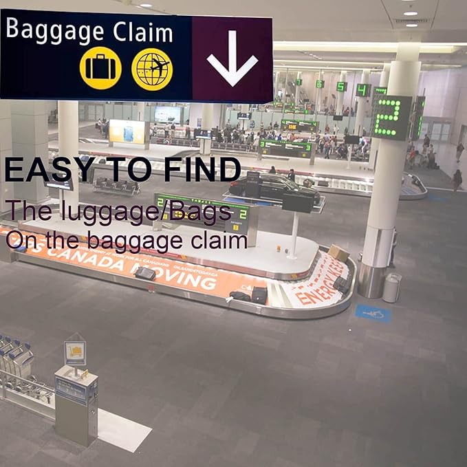 Luggage Handle Wraps for Suitcase Luggage Tags for Suitcases Luggage Identifier/Identification/Markers Travel Essentials for Flying/Airplane/Luggage