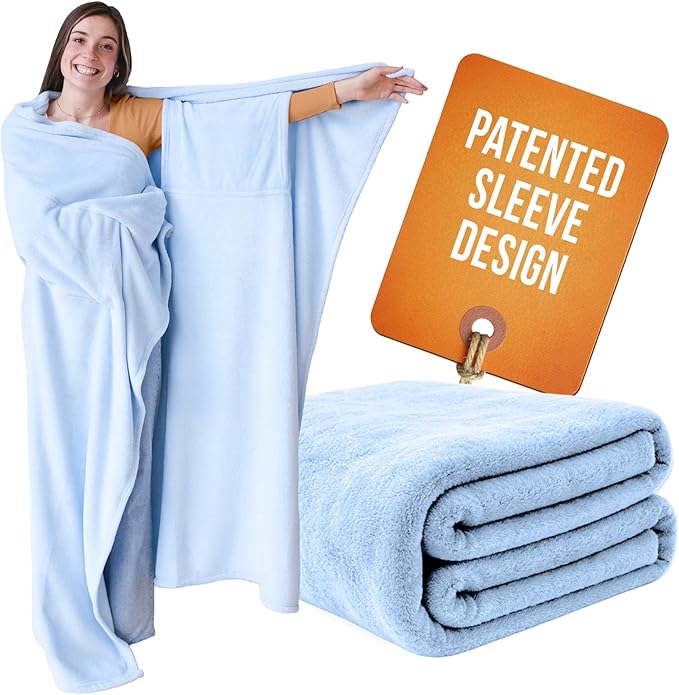 Wearable Blankets for Women, Adult Wearable Blanket Men, Mother's Day Gifts for Her, Wife Birthday Gift Ideas