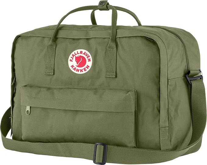 Fjallraven Kanken Weekender Bag, Large Travel Tote and Duffel for Overnight and Everyday Carry, Green