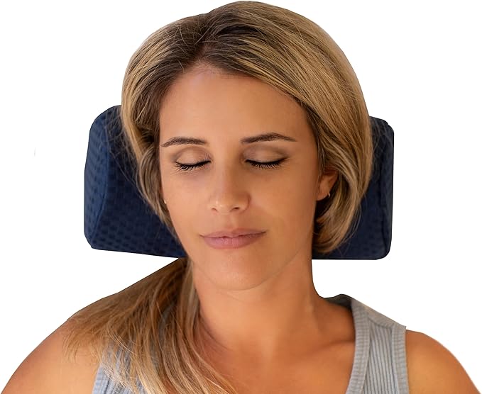 Carex Memory Foam Cervical Neck Pillow, Round - Contoured Design to Support Neck and Shoulders, Relieve Pain and Pressure, Neck Roll Pillow for Sleeping, Neck Pillow, Memory Foam Neck Pillow
