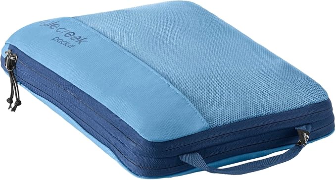 Eagle Creek Pack-It Isolate Compression - Lightweight Cube for Optimizing Luggage Space - Easy-Grab Zipper - Convenient Top Handle - Recycled Materials - Small