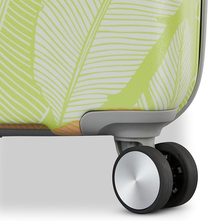 American Tourister Moonlight Hardside Expandable Luggage with Spinner Wheels, Palm, Carry-On 20-Inch
