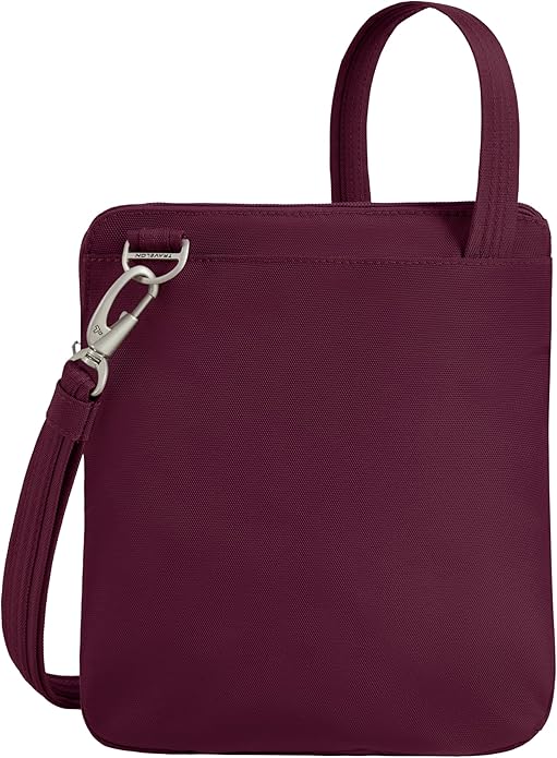 Travelon Anti-theft Classic Slim Double Zip Crossbody
