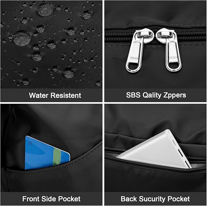 Travel Duffel Bag, Sports Tote Gym Bag, Shoulder Weekender Overnight Bag for Women