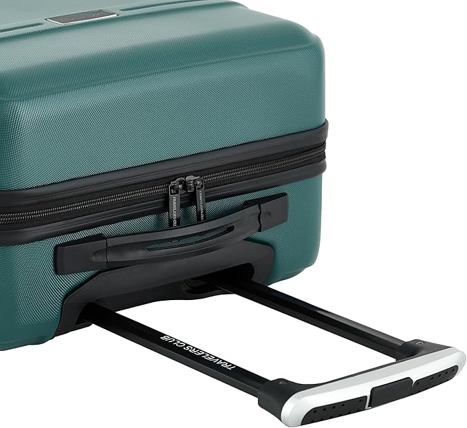 Travelers Club Skyline 22" Carry-On Spinner Luggage, Rain Forest