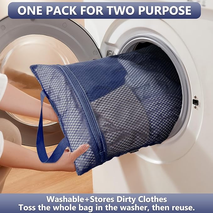 8 Set Packing Cubes for Travel, Gifts for Women Mom,Anti-Tearing Suitcase Organizer for Luggage with Shoe & Hanging Toiletry Bag,OlarHike Vacation Essentials & Accessories for Cruise Ship