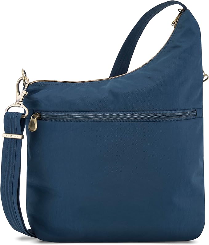 Travelon Anti-Theft Signature 3 Compartment Crossbody Bag