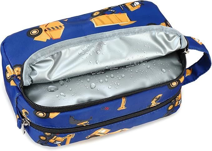 CAMTOP Travel Toiletry Bag for Kids Cute Toiletry Bags for Girls Boys Waterproof for Toiletries Accessories Bathroom Stuff