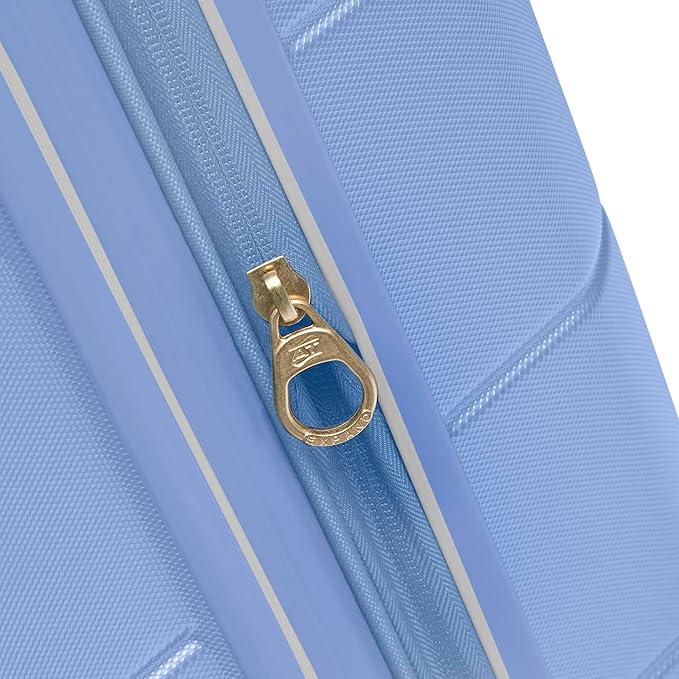 American Tourister Stratum 2.0 Expandable Hardside Luggage with Spinner Wheels, Cornflower Blue, Carry-on