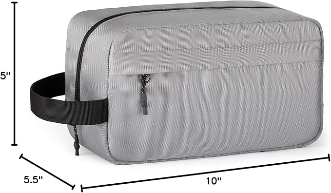 Vorspack Travel Toiletry Bag for Men - Hanging Toiletries Bag Water Resistant Travel Bag for Toiletries Accessories