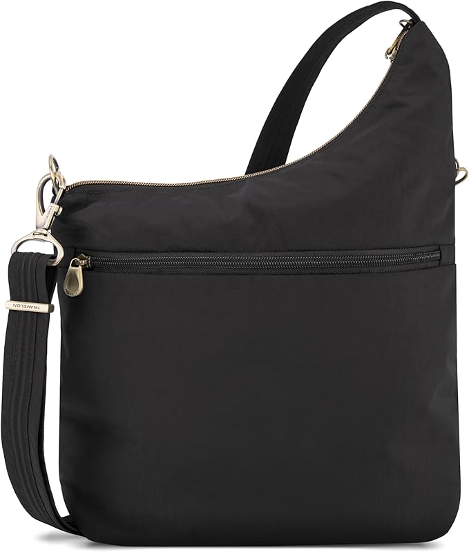 Travelon Anti-Theft Signature 3 Compartment Crossbody Bag