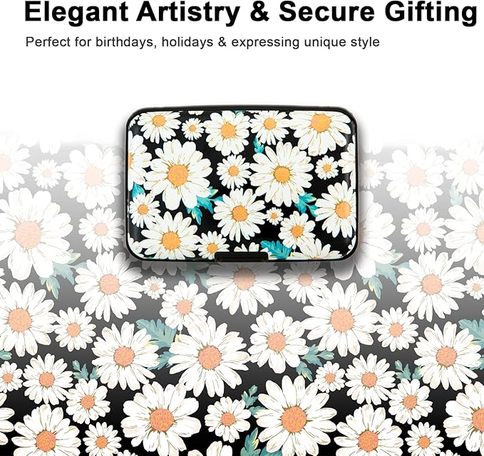Credit Card Holder Small RFID Blocking Wallet Business Metal Slim Mini Aluminum Hard Case for Women Men