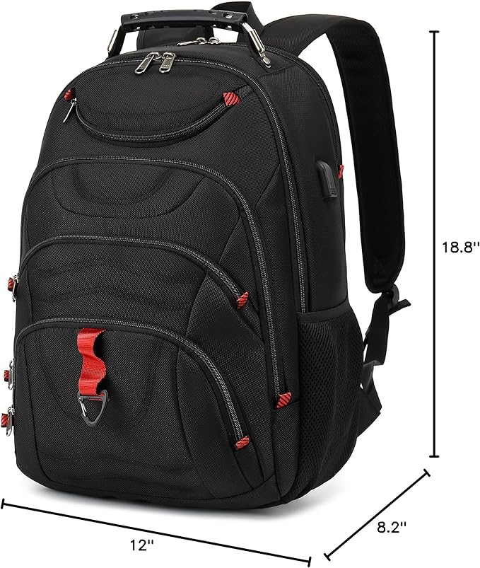 Boavan Vacuum Seal Backpack for Travel with Pump, 55L Large Bag with Zipper‑Off Detachable Vacuum Compression Bag Waterproof Carry On Large Travel Bag for Airline,Bags and Backpack Used Independently