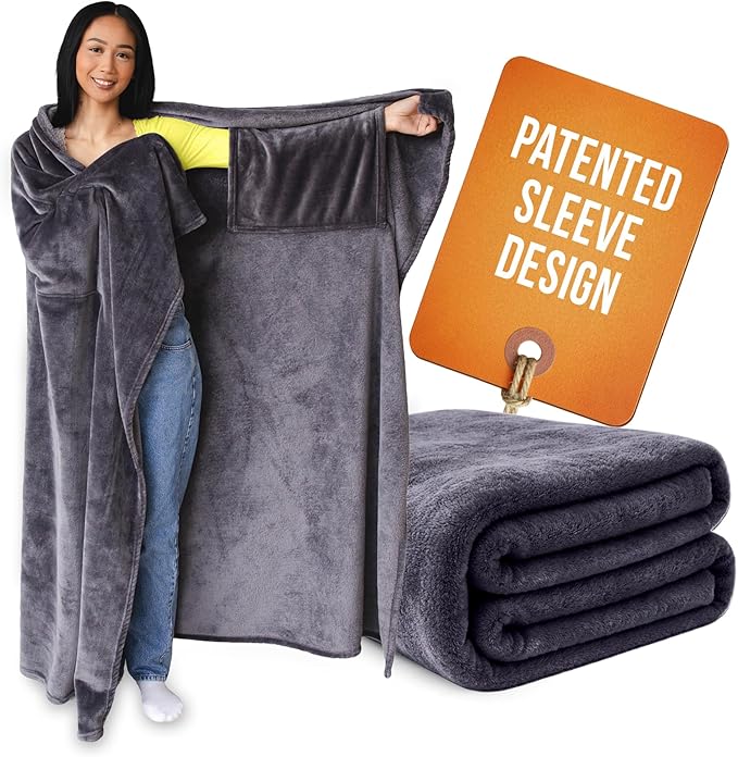 Wearable Blankets for Women, Adult Wearable Blanket Men, Mother's Day Gifts for Her, Wife Birthday Gift Ideas