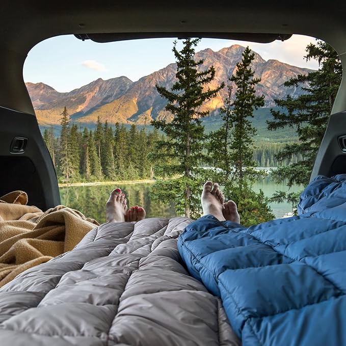 Camping Blanket,MINI Puffy Blanket Lightweight Windproof Water Resistant for Outdoors,Hiking,Beach,Car,Picnic,Stadium