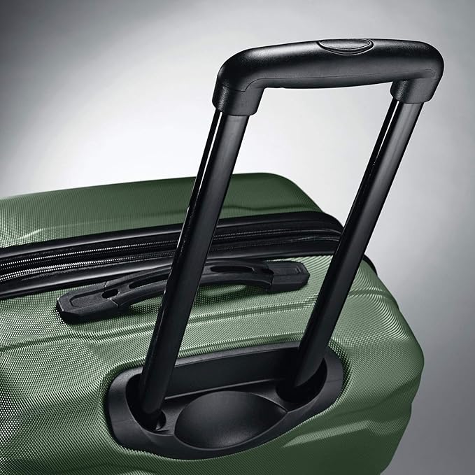 Samsonite Omni PC Hardside Expandable Luggage with Spinner Wheels, 3-Piece Set (20/24/28), Army Green
