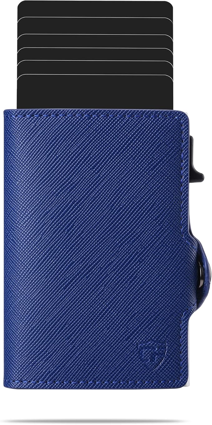 Conceal Plus Pop Up Wallet for Women – Slim Wallet for Small Purse & Crossbody Bag with Quick Card Access and RFID Blocking – Compact Card Holder (4-6 Card Capacity)