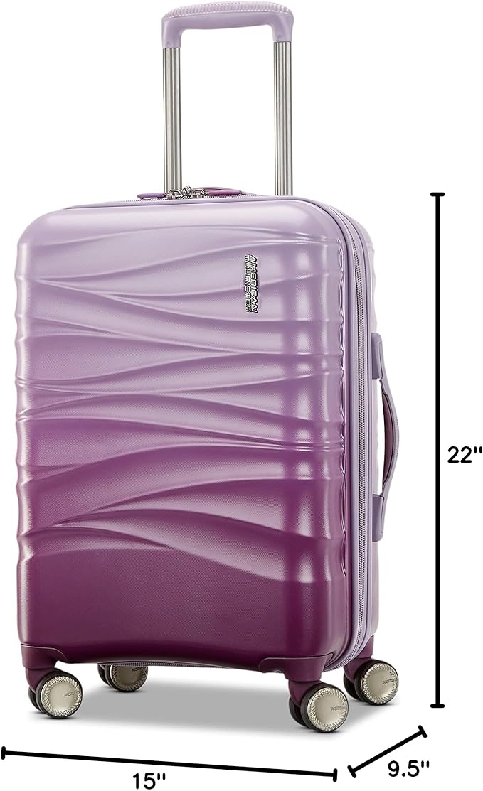 American Tourister 20-inch Spinner, Purple Haze, 20-inch Spinner